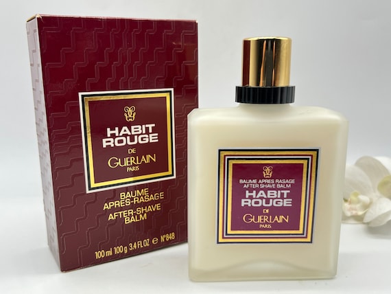 Habit Rouge Guerlain , After Shave Balm ,100 Ml /3,4 Fl.oz