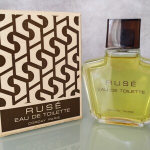 Ruse by  Corday Paris Eau de Toilette 60 ml /2 fl.oz  Splash  Rare Perfume  Vintage  60&#39;s