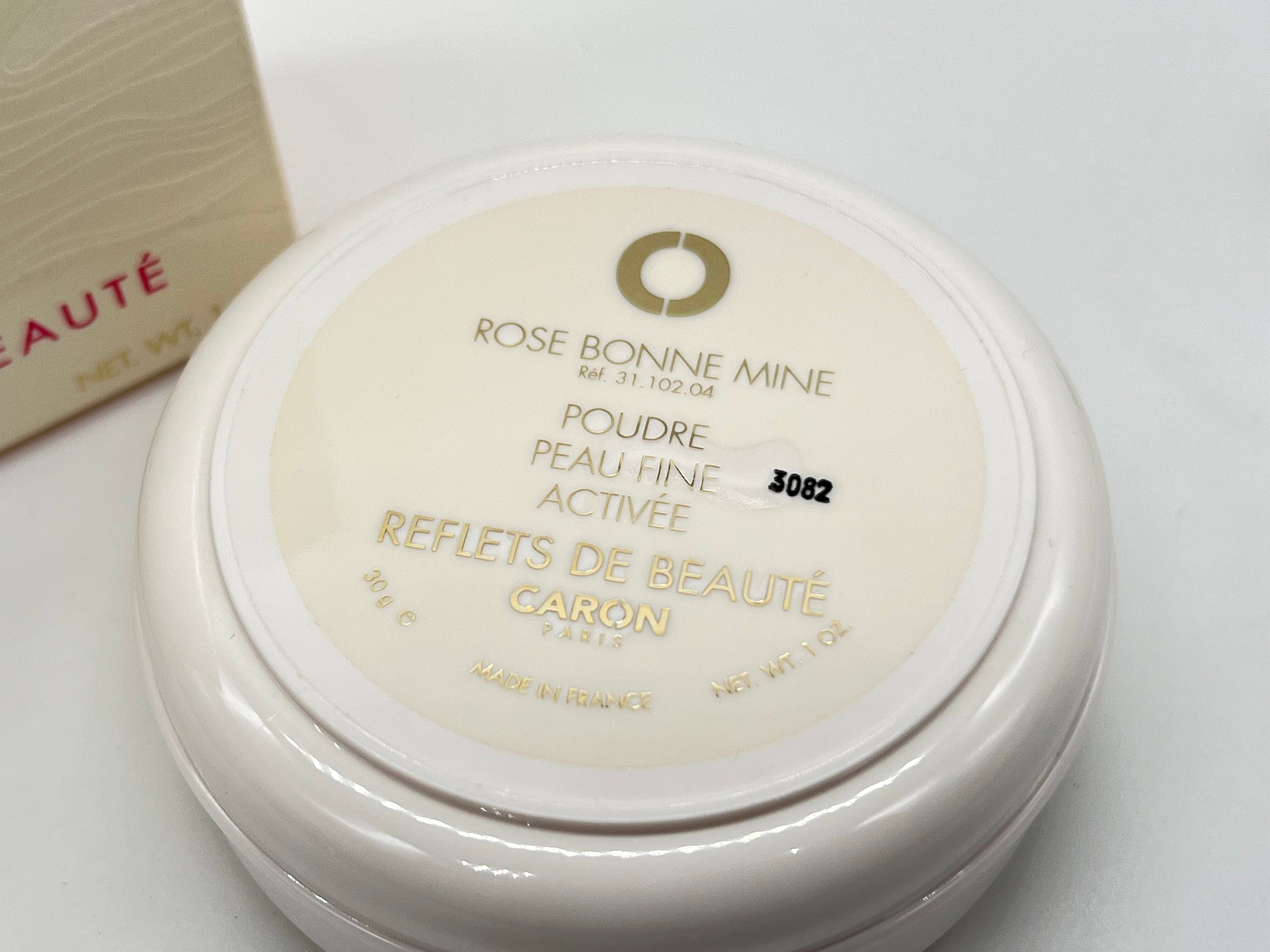 Vintage 1980s Caron Rose Bonne Mine Face Powder 30g Sealed Gift for Mom ...