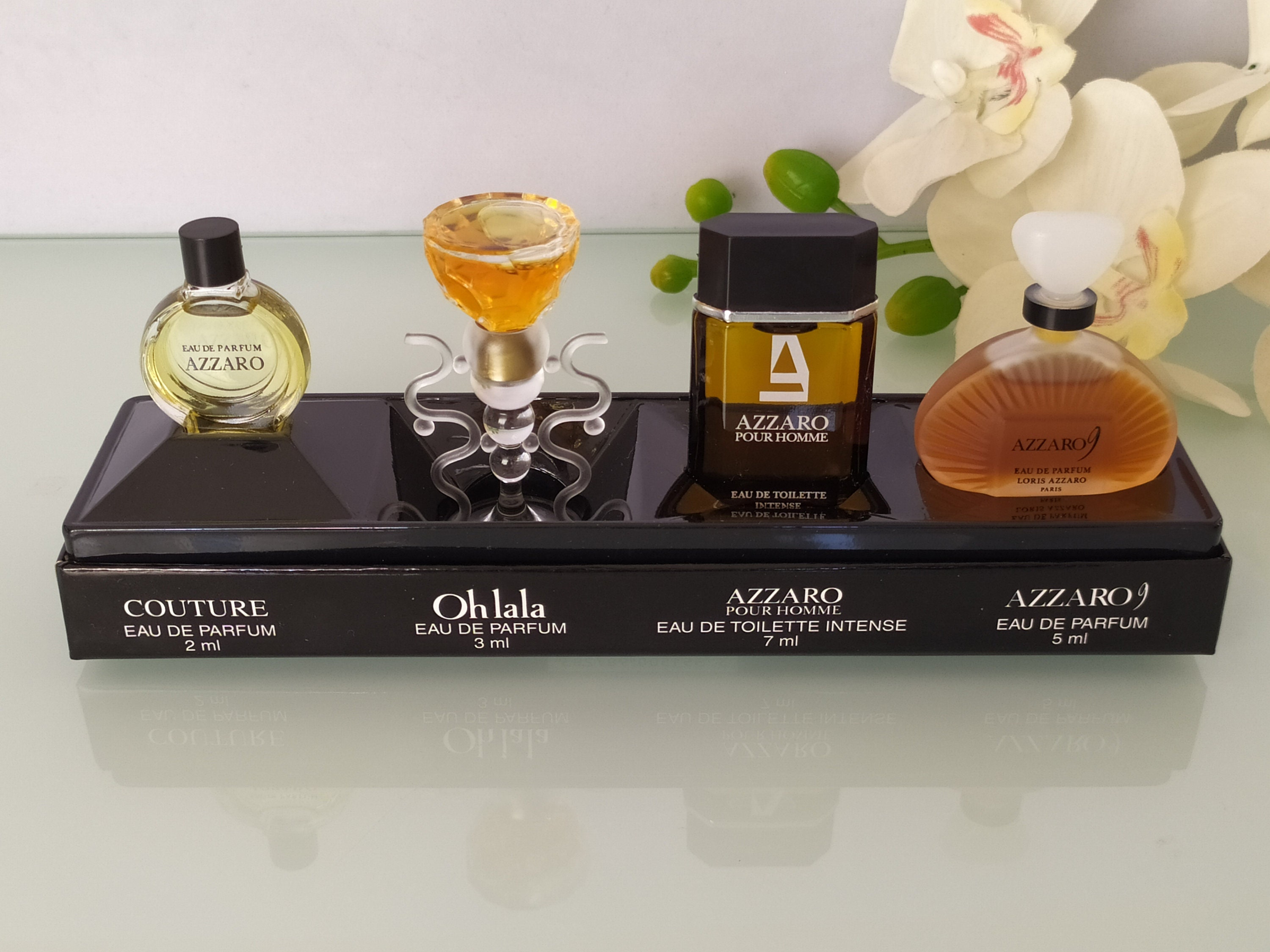 Loris Azzaro Paris -collectible Miniature Perfumes Vintage Gift