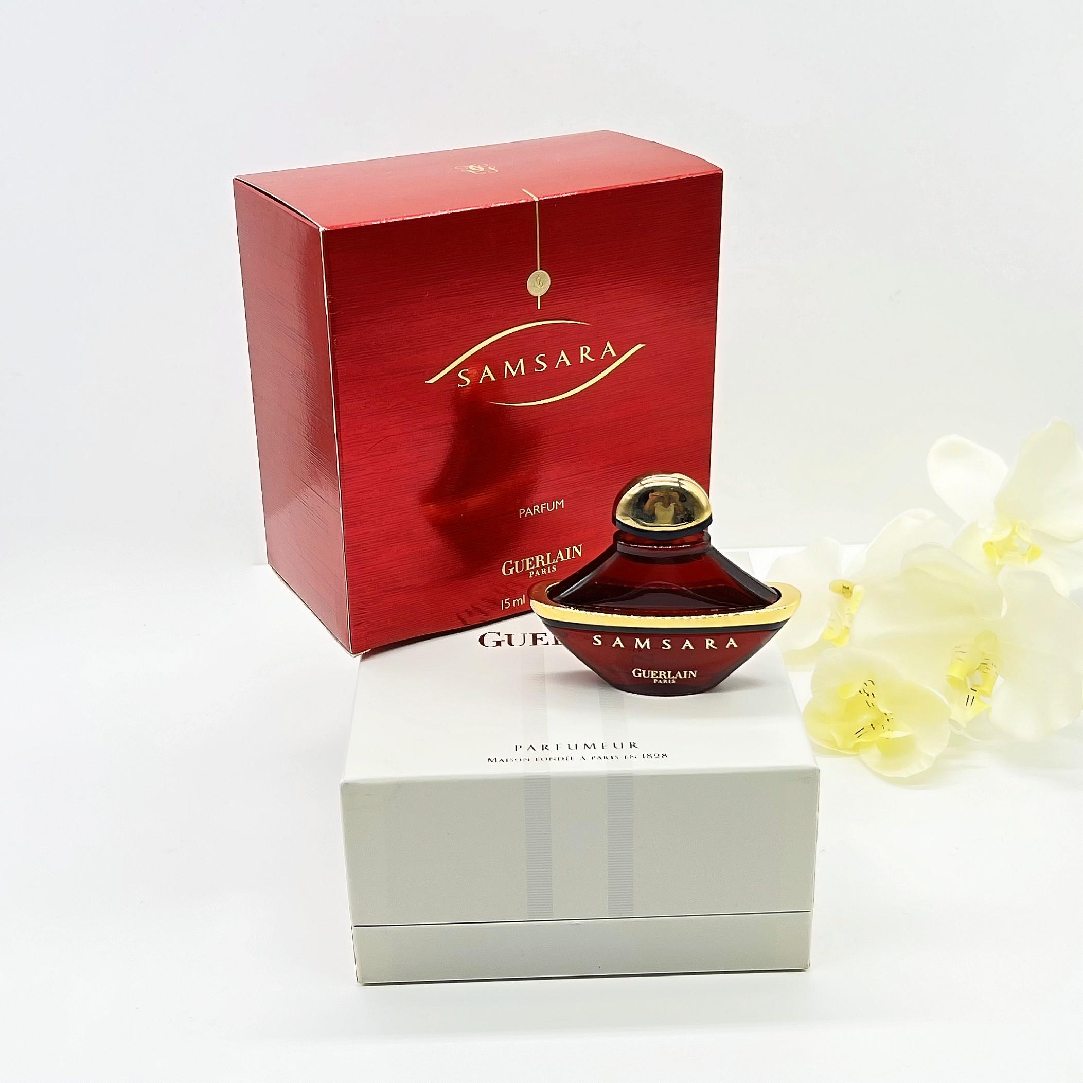 Vintage Guerlain Samsara Extrait: 15ml Unused in Box Gift for Her
