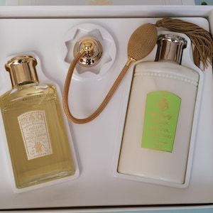 Acqua di Genova Colonia Classica EDT 185 ml mit Seidenpumps & Body Lotion 400 ml Geschenkbox