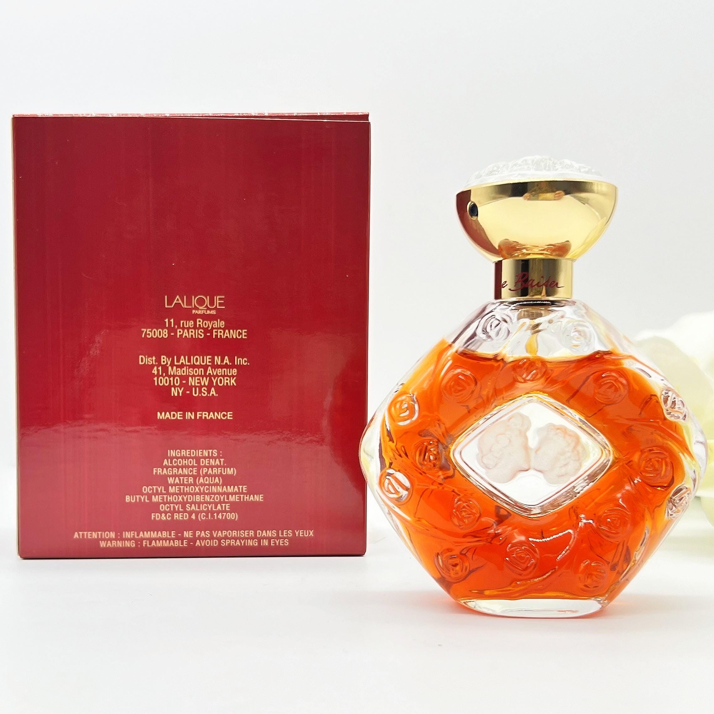 2025 お歳暮【公式】 - 人気ブランド Vintage Lalique Le Baiser Perfume , 90s Eau De Parfum Spray 香水(女性用)