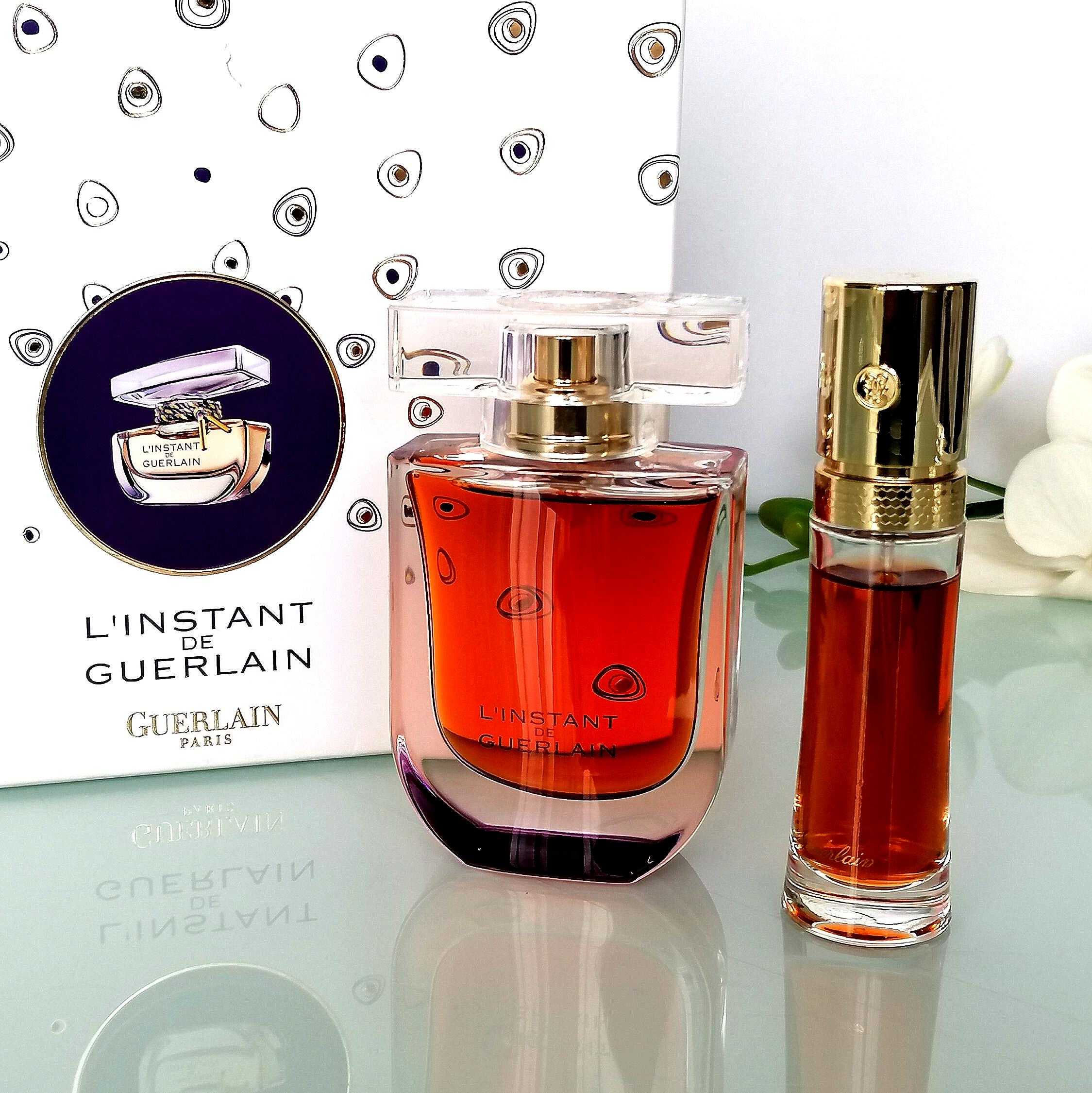 Guerlain L'instant Eau De Parfum Set: 50ml and 15ml Spray Gift Box