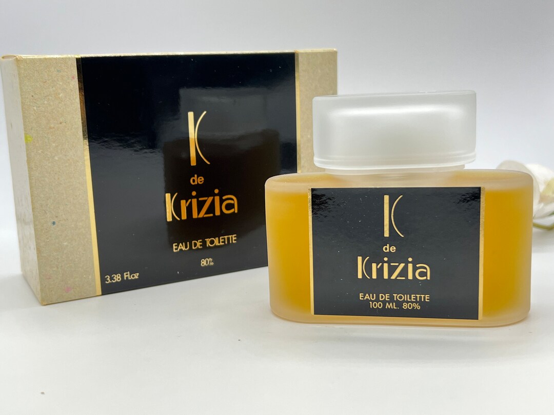 Parfum Vintage K By KRIZIA - Eau De Toilette 100 Ml - Scent Mousse - Flacon Splash Scellé - Rare