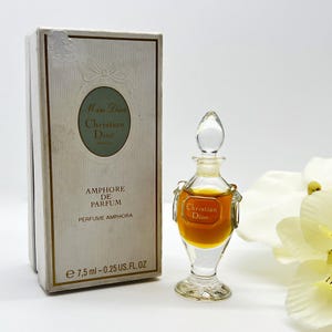 Perfume Amphora Miss Dior 0,25 fl.oz Parfum Extrait , 80&#39;s Vintage , Women&#39;s Fragrance, Gift Idea, France ,Paris