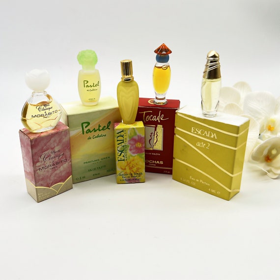 ヴィンテージミニチュア香水セット、様々なブランド、80年代/90年代の