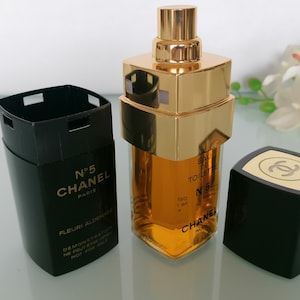 Eau de Toilette Vintage &quot;N.º 5&quot;, 100 ml/3,4 fl. oz., vaporizador recargable, probador, fragancia femenina de los 90