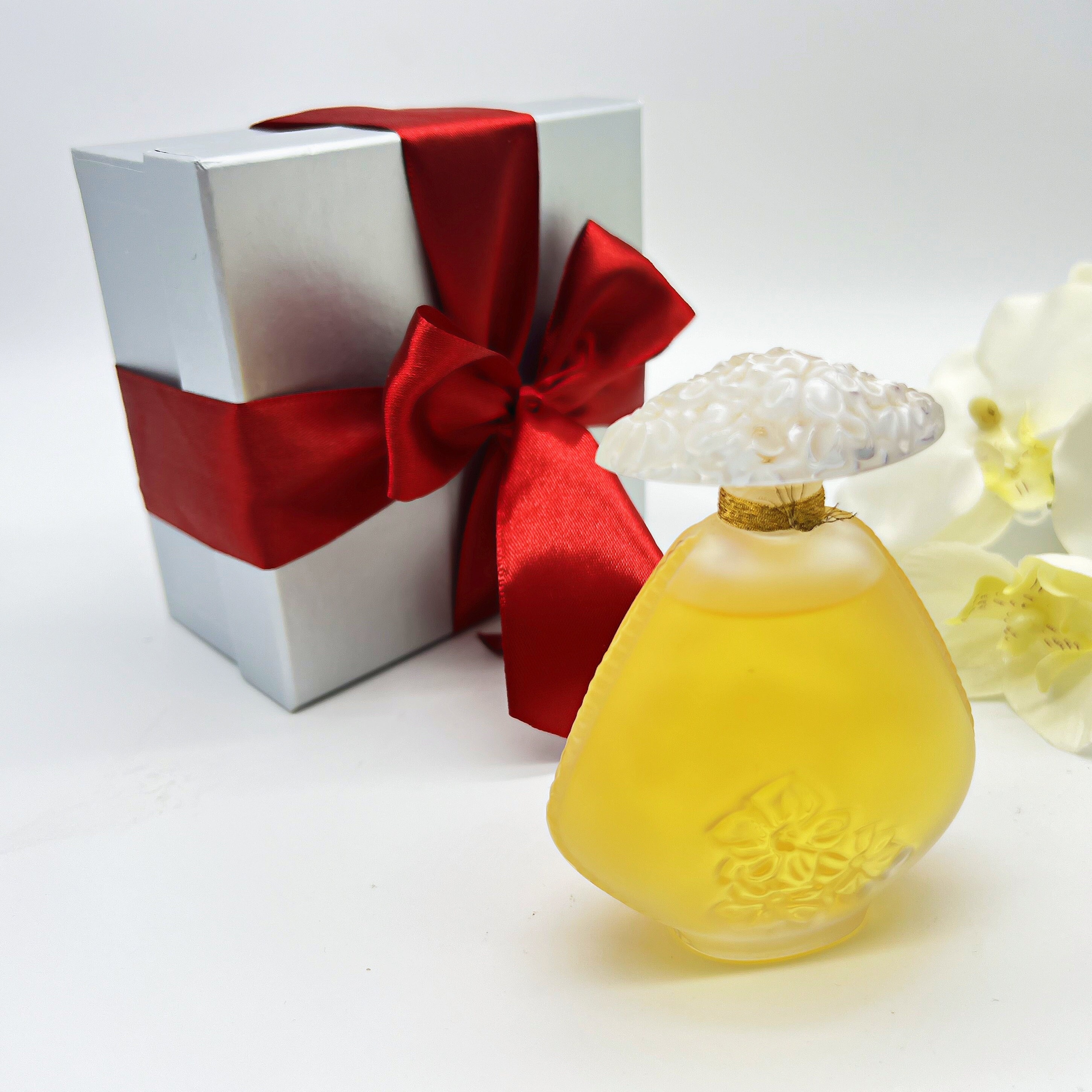 90年代ヴィンテージ ラリック クリスタル ジャスミン パルファム