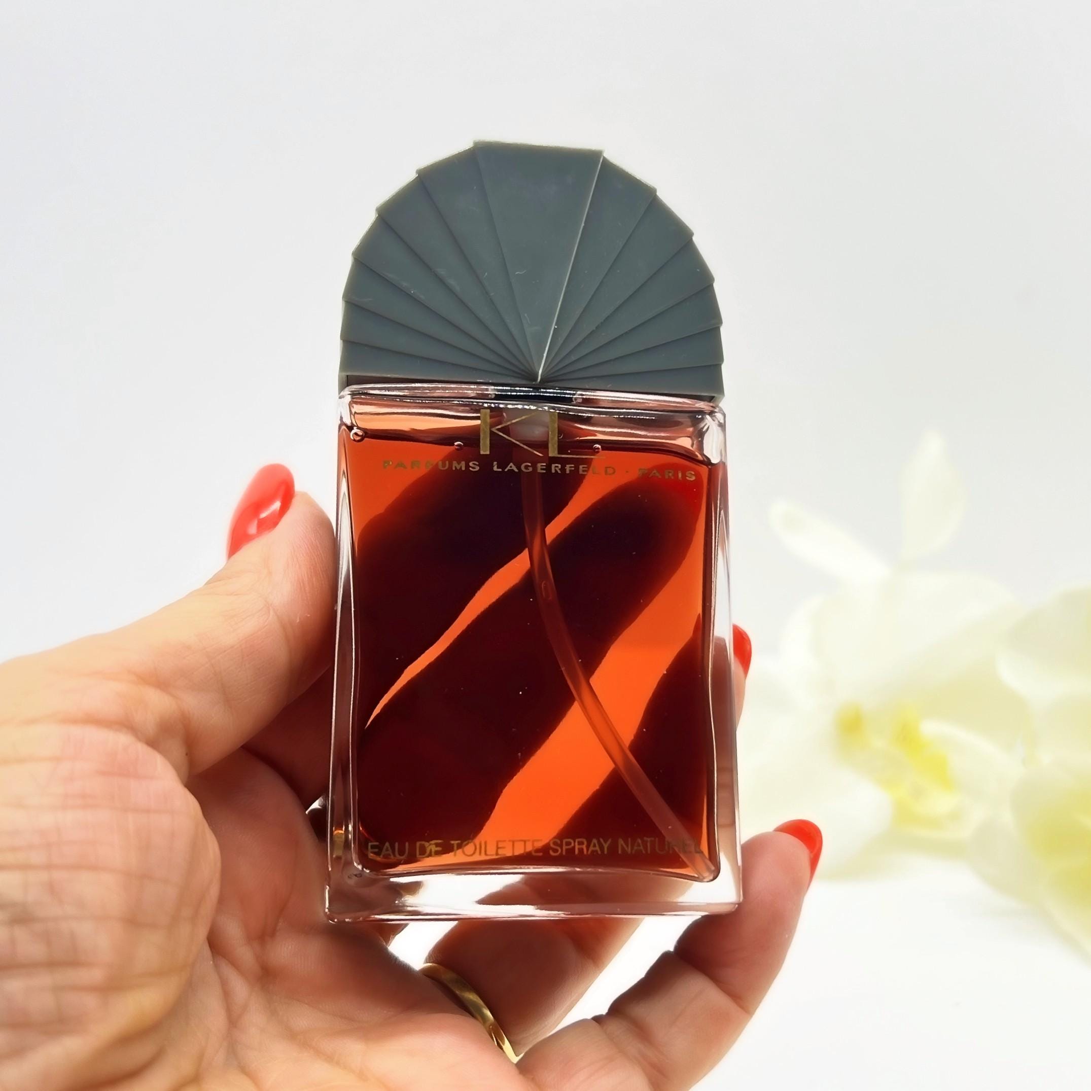 Vintage KL by Karl Lagerfeld Eau De Toilette, 1.7 Fl Oz, No Box - Etsy