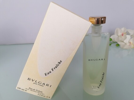 Vintage 1997 Bvlgari Eau Fraiche, 100ml Rare Women's Fragrance