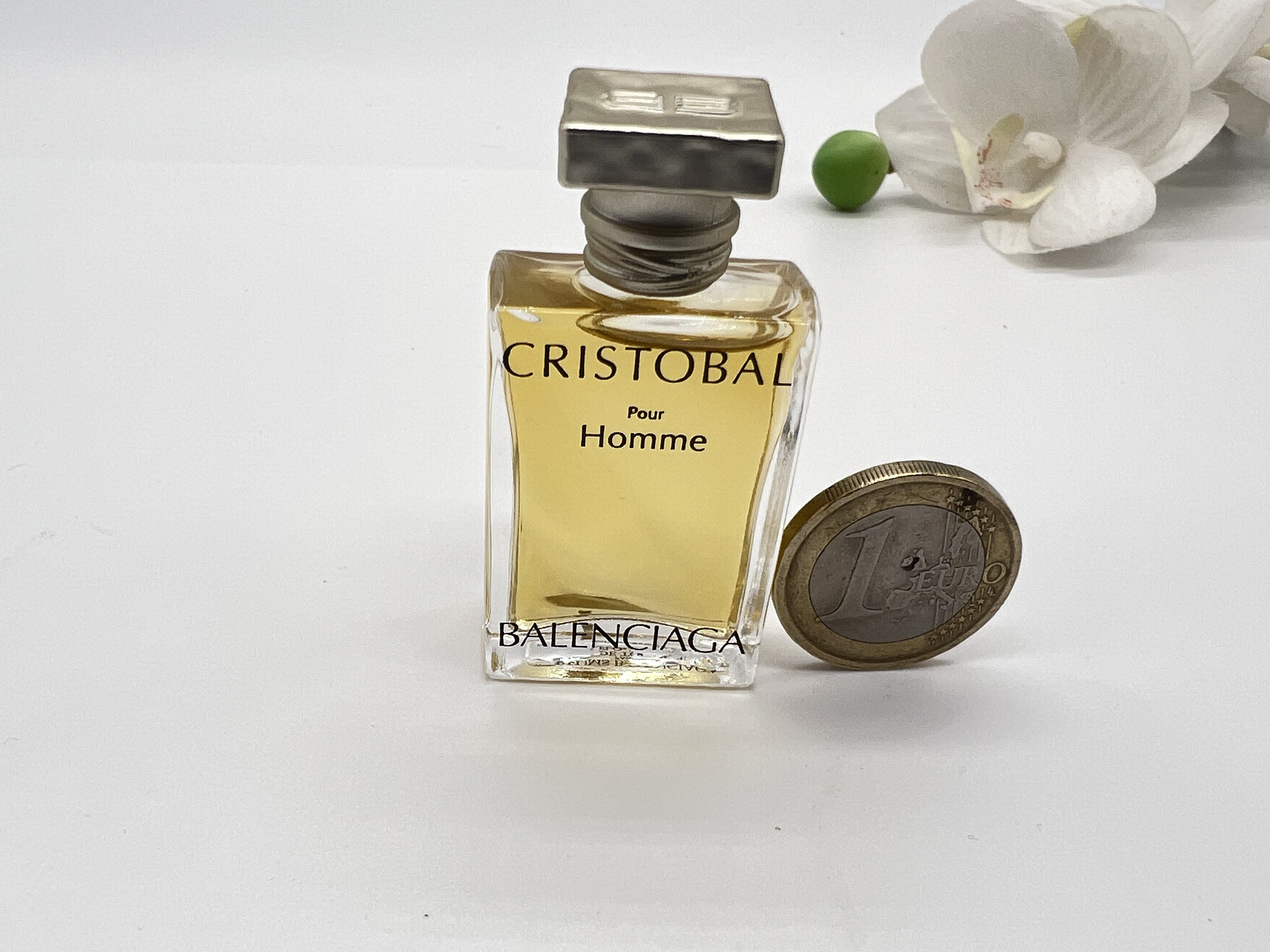 MINIATURE Cristobal Pour Homme Balenciaga 2000 Eau De Toilette 5 Ml/0,17  Fl.oz Small Fragrance for Men - Etsy