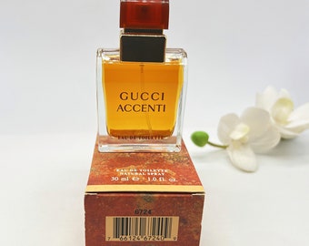 Rare Vintage Gucci Accenti Perfume 90s Women's EDT 30ml Spray