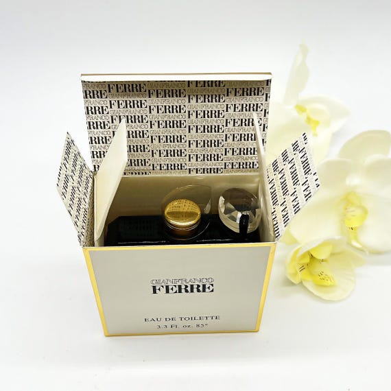 Gianfranco Ferré Eau De Toilette, 100ml or 3,3 Fl.oz, Rare Gianfranco Ferré Eau De Toilette, 100ml or 3,3 Fl.oz, Rare