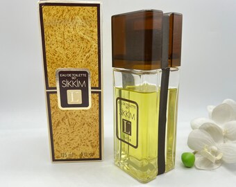 ランコム　シッキム　Sikkim Lancome parfum 120ml SIKKIM Lancome (1971) PARFUM /extrait 1 Fl.oz/ 30 Ml ,sealed
