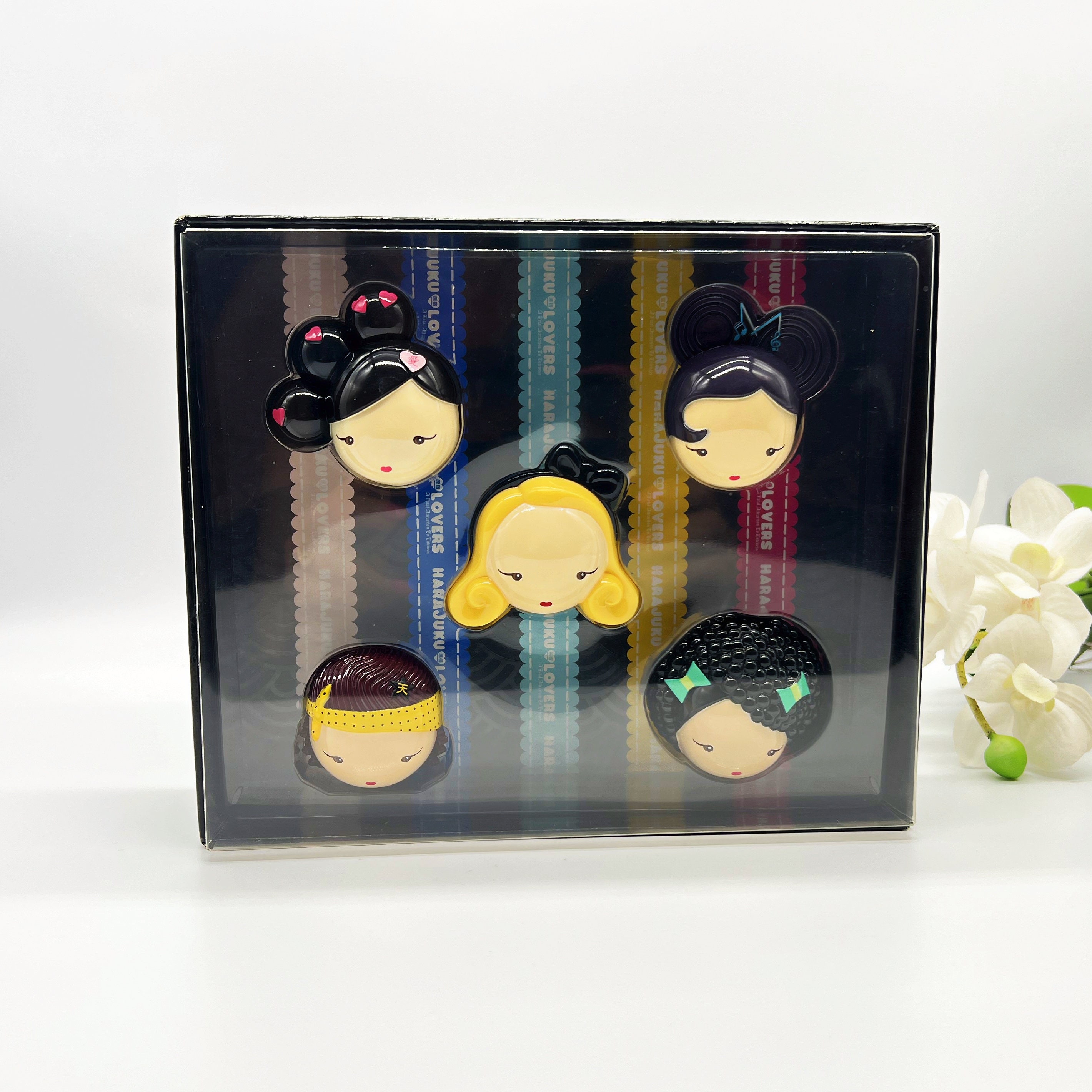 Set , Harajuku Lovers Fragrance ,solid Perfume 5x 0,04oz/1 Set , Harajuku Lovers Fragrance ,solid Perfume 5x 0,04oz/1