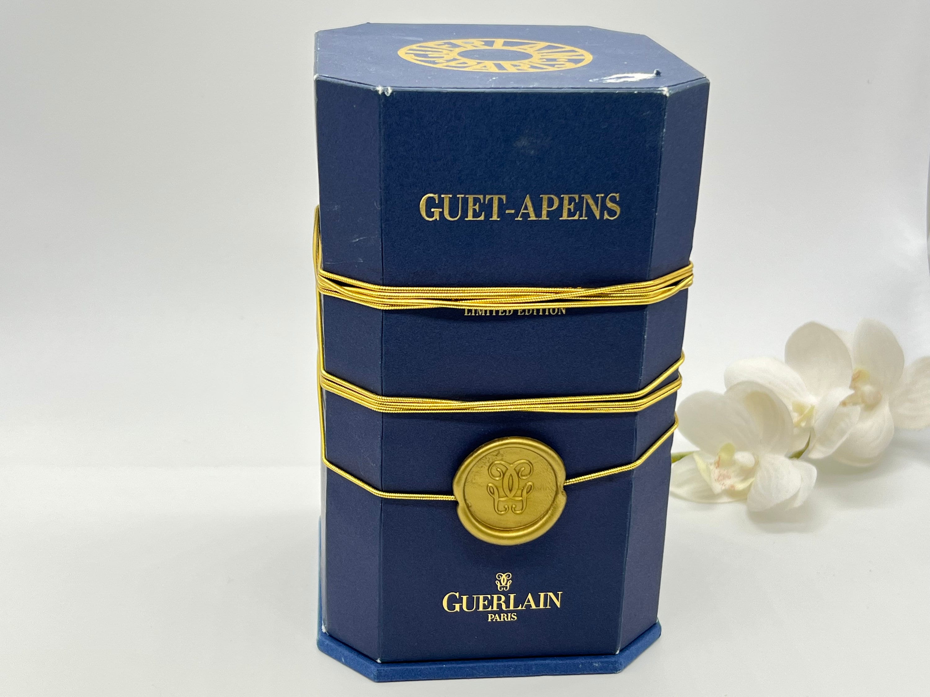 Guet Apens Guerlain 1999 Limited Edition Blue Lantern Bottle Empty