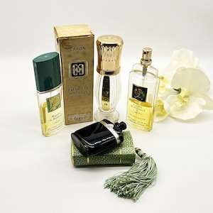 Caron Collectible Bottles , Lot x4, Empty Nuit de Noel ,Empty Fleurs de Rocaille ,Muguet du Bonheur EDT, Fleurs de Rocaille EDT ,France
