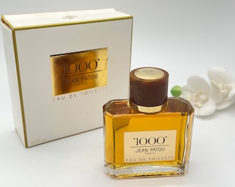 Jean Patou 1000 (1972) Eau de Toilette 60 ml/2 New in Box Rare  Vintage Women's Fragrance