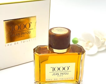 Jean Patou 1000 Eau De Toilette 60ml Vintage 1972 French Perfume