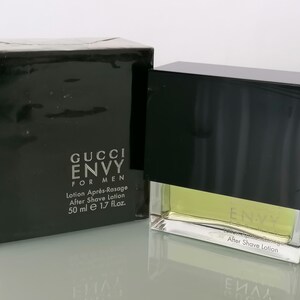 Gucci ENVY for Men AFTER SHAVE 50 Ml/ 1,7 Fl.oz Vintage Gucci ENVY for Men AFTER SHAVE 50 Ml/ 1,7 Fl.oz Vintage