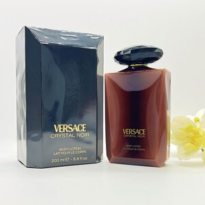 Body Lotion , Crystal Noir 200 ml/6.8 fl.oz, Rare Vintage distributed by GIVER Made in Italy, Gift Idea for Her