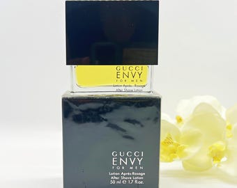 Gucci Envy for Men After Shave Lotion 50 Ml , Rare Vintage 90s