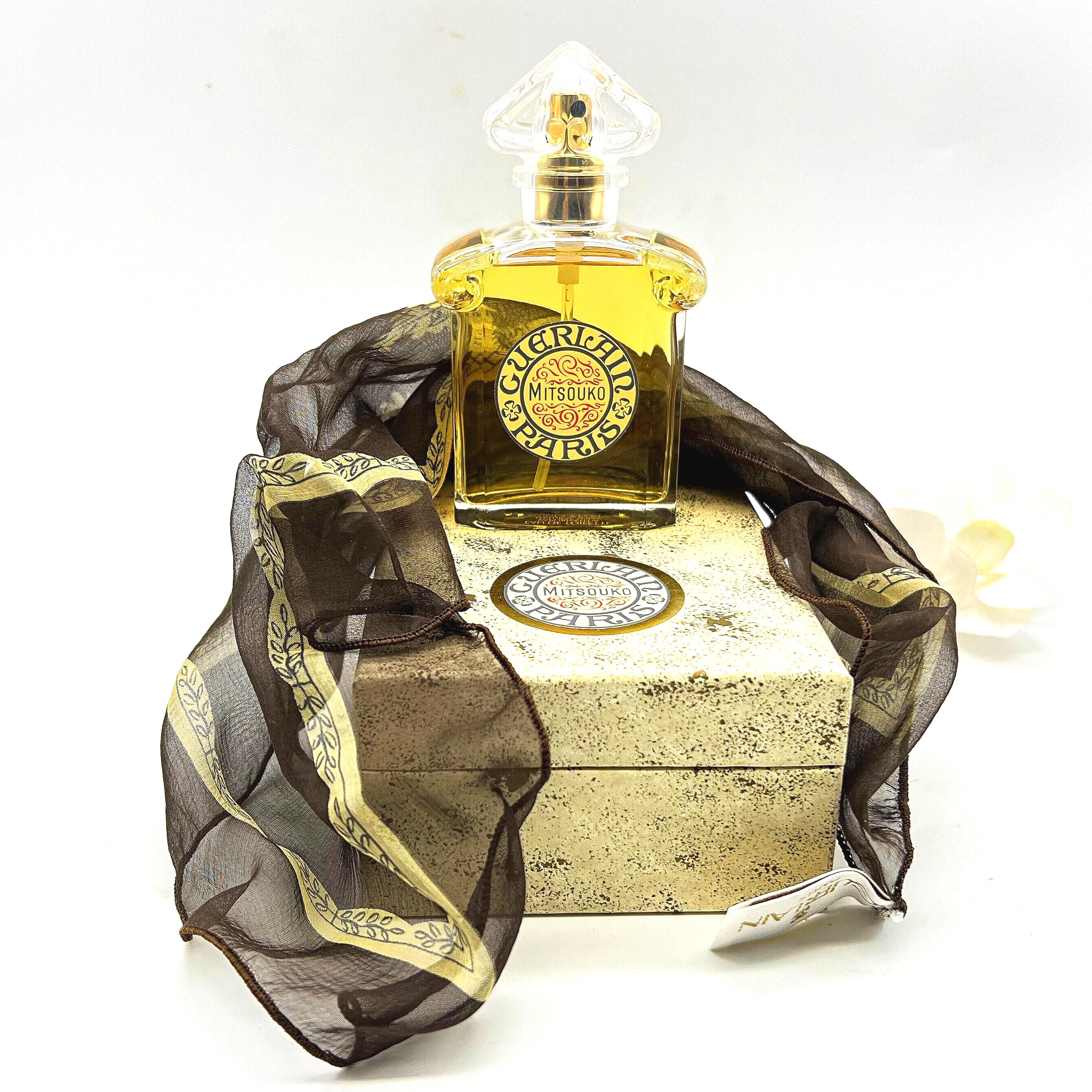 Vintage 1990s Guerlain Mitsouko Eau De Toilette 50ml , Silk