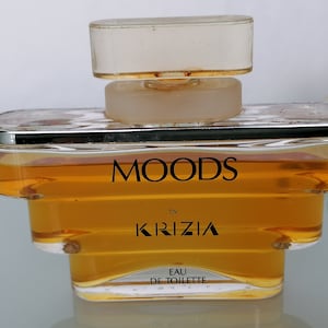 Moods by Krizia (1989) EAU DE TOILETTE 100 ml/3,4 fl.oz Splash Vintage Fragancia para mujer
