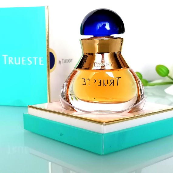 Vintage Trueste Tiffany 7,5ml Parfum, 1995 Floral Woody Fragrance