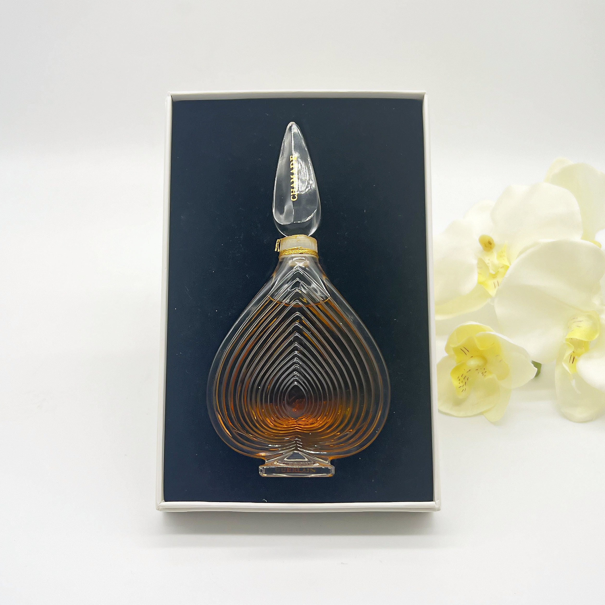 【新品未使用】ゲラン オーデコロン シャマード 1969 フランス製　フローラル Chamade Guerlain (1969) Parfum/extrait 1 Fl.oz /30 Ml, Crystal