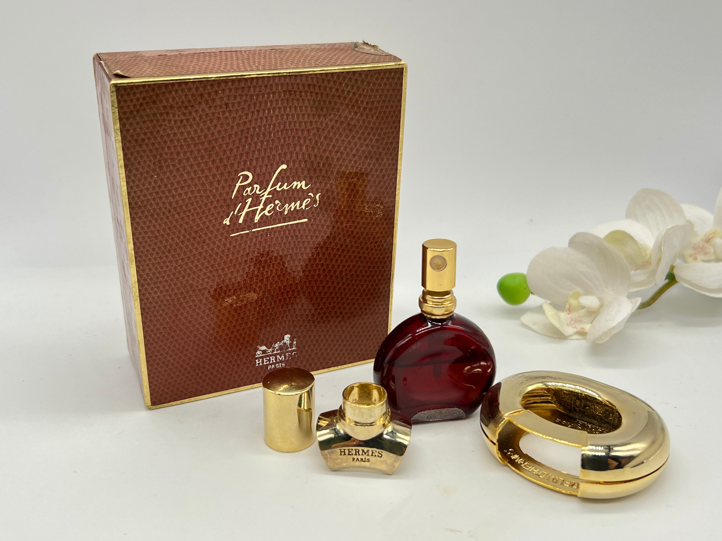 Parfum D'hermes Parfum 1/4 Fl.oz/ 7,5 Ml Bijou Rechargable Spray