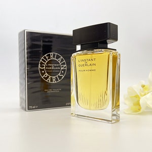 L'Instant pour Homme 2004, eau de toilette 2,5 fl.oz ou 75 ml spray, parfum vintage pour homme, idée cadeau pour lui, France Paris