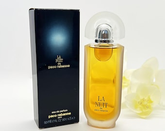 Perfume La Nuit  Eau de Parfum 50ml/1,7 fl.oz, Vintage 80s , Rare Fragrances for Women , Made in France , Gift Idea