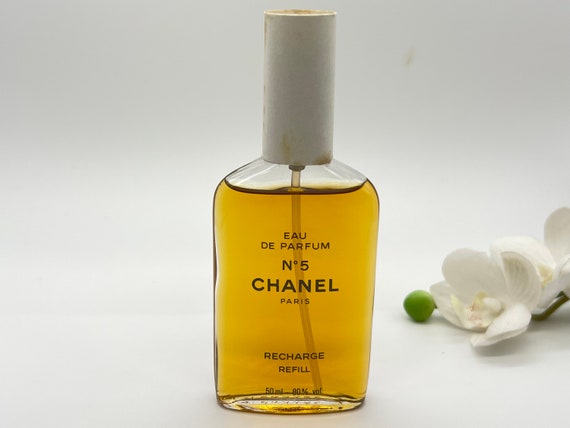 No 5 Eau De Parfum 50ml/17 Fl .oz Spray Refill No Box Vintage 