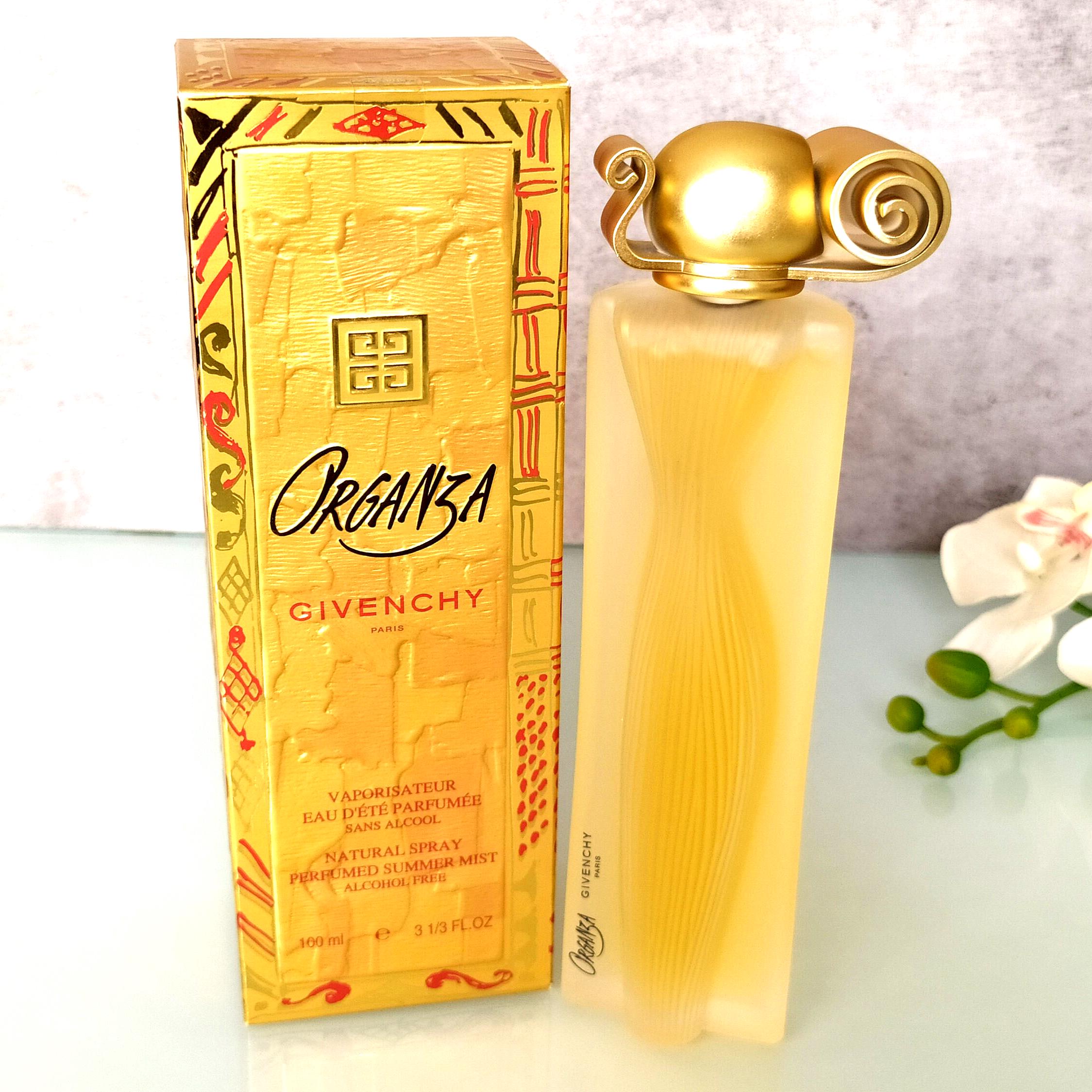 Givenchy Organza 1996 Vintage Perfumed Summer Mist 100ml Alcohol