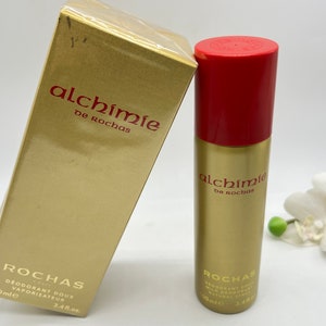 Rochas , Alchimie , Deodorant 100 ml Natural Spray , Rare Vintage 90s , France, Paris