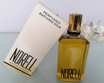 Norell Perfumed Bathing Oils  4 fl.oz /120 ml   Rare Vintage Pre Barcode