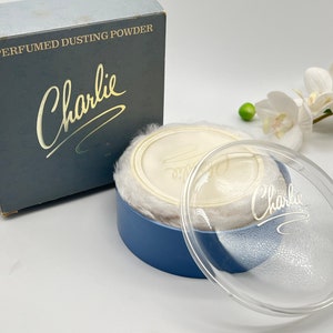 Charlie Revlon  Perfumed Dusting Powder 85 g Sealed New in Box   Vintage Perfumed  Body Powder