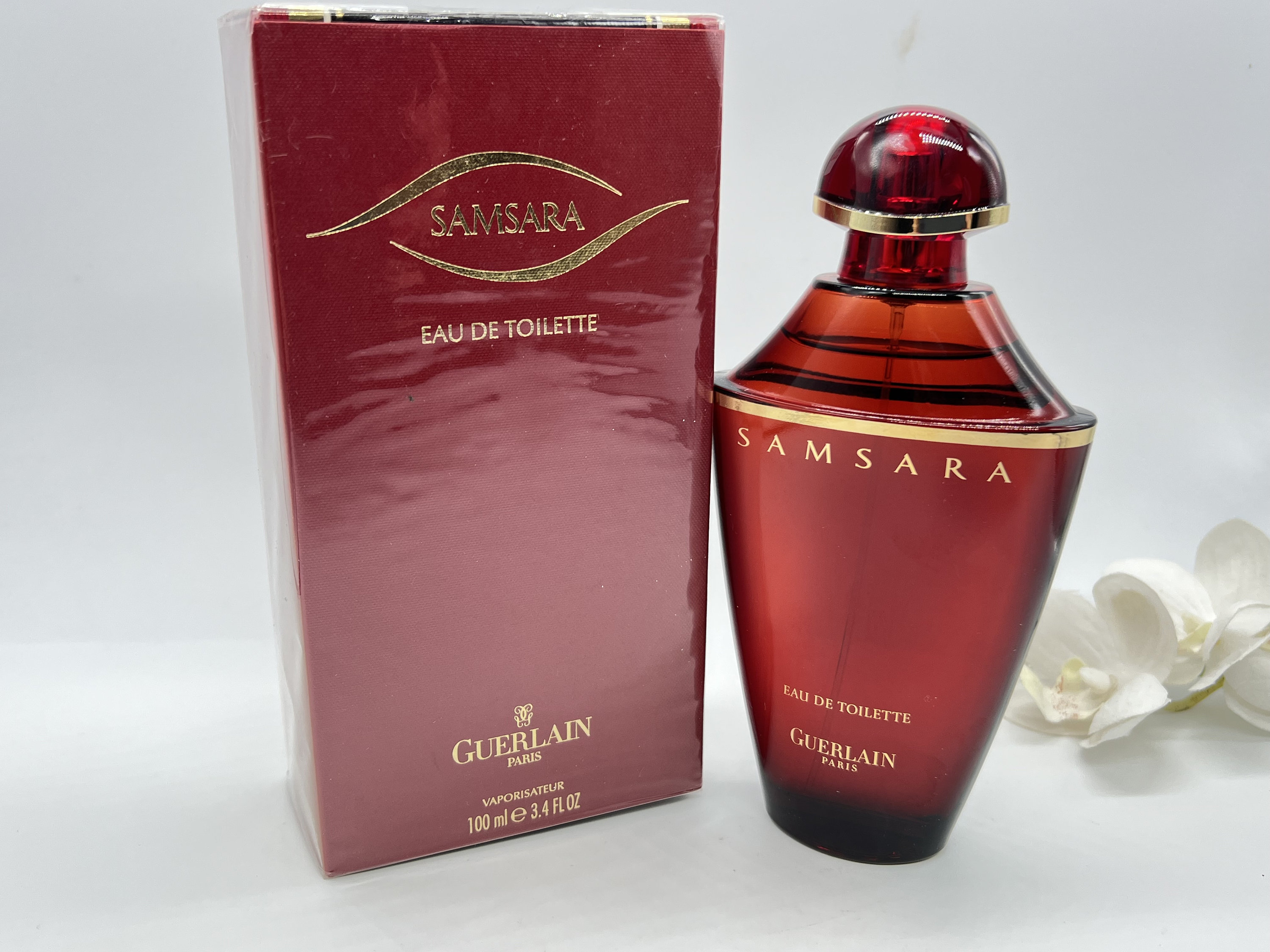 Samsara Guerlain (1989) Eau de Toilette 100 ml/3,4 fl.oz Spray Sealed Vintage Perfume EDT from 2004