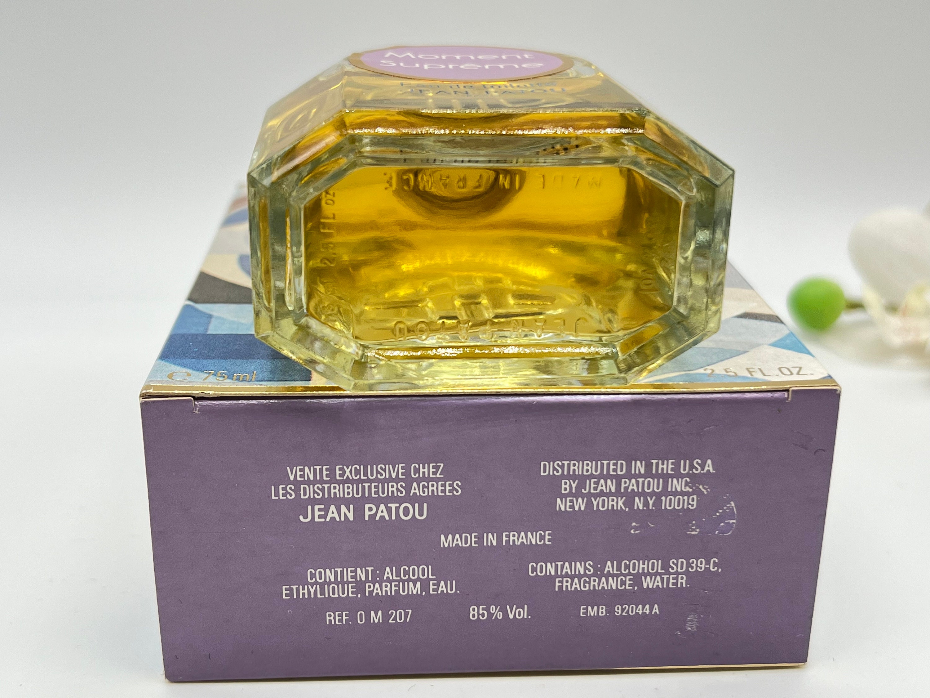 希少　ジャン・パトゥ　モーメント　シュプリーム　香水　パルファム ヴィンテージ ジャン・パトゥ モーメント シュプリーム EDT 75ml 未
