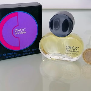 Miniature Choc de Cardin (1981) Eau de Parfum 15 ml/ 0,5 fl.oz Splash   Vintage  Travel Perfume