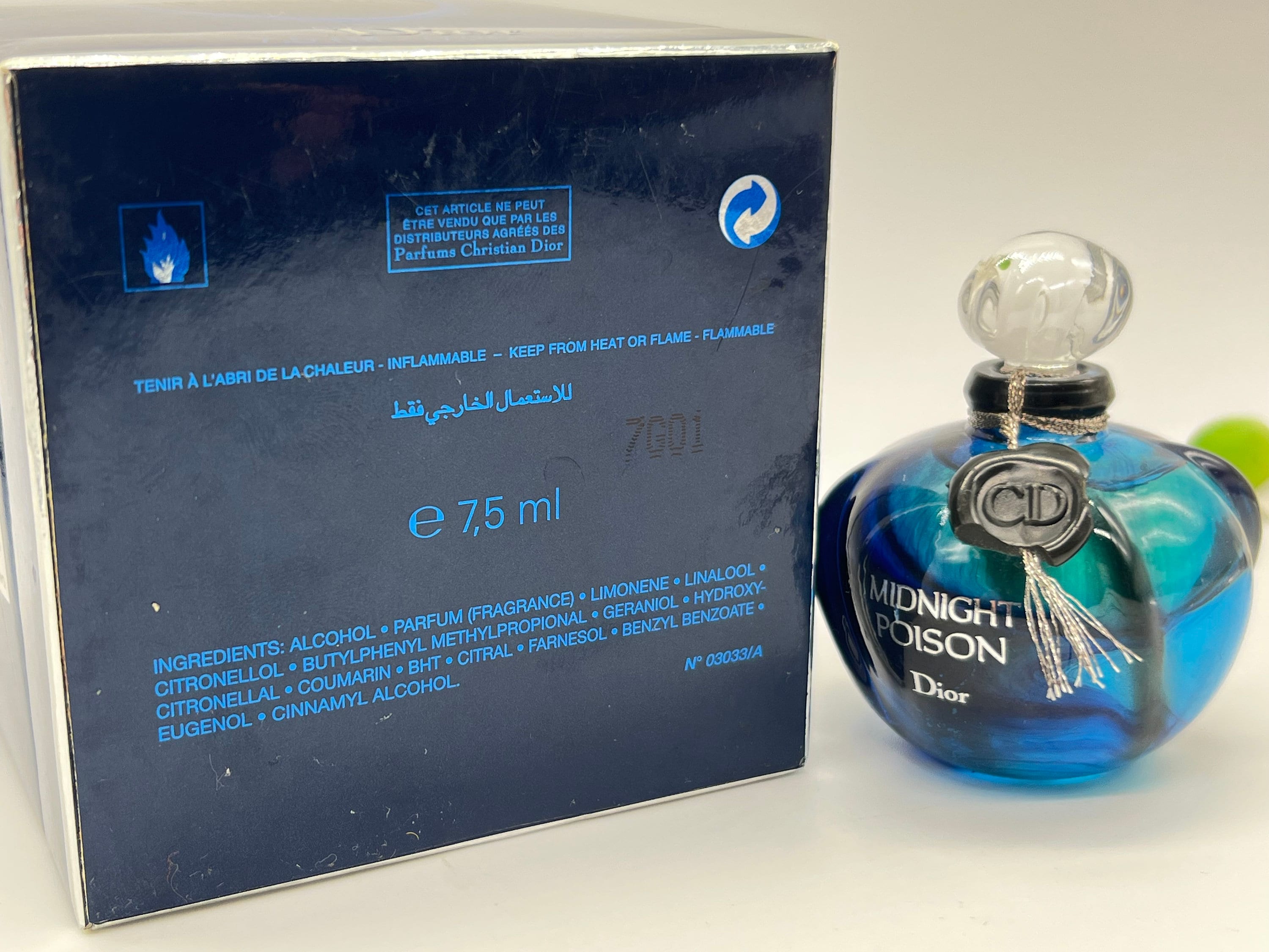 Midnight Poison Parfum/Extrait 1/4 fl.oz/75ml Scellé Rare - Etsy France