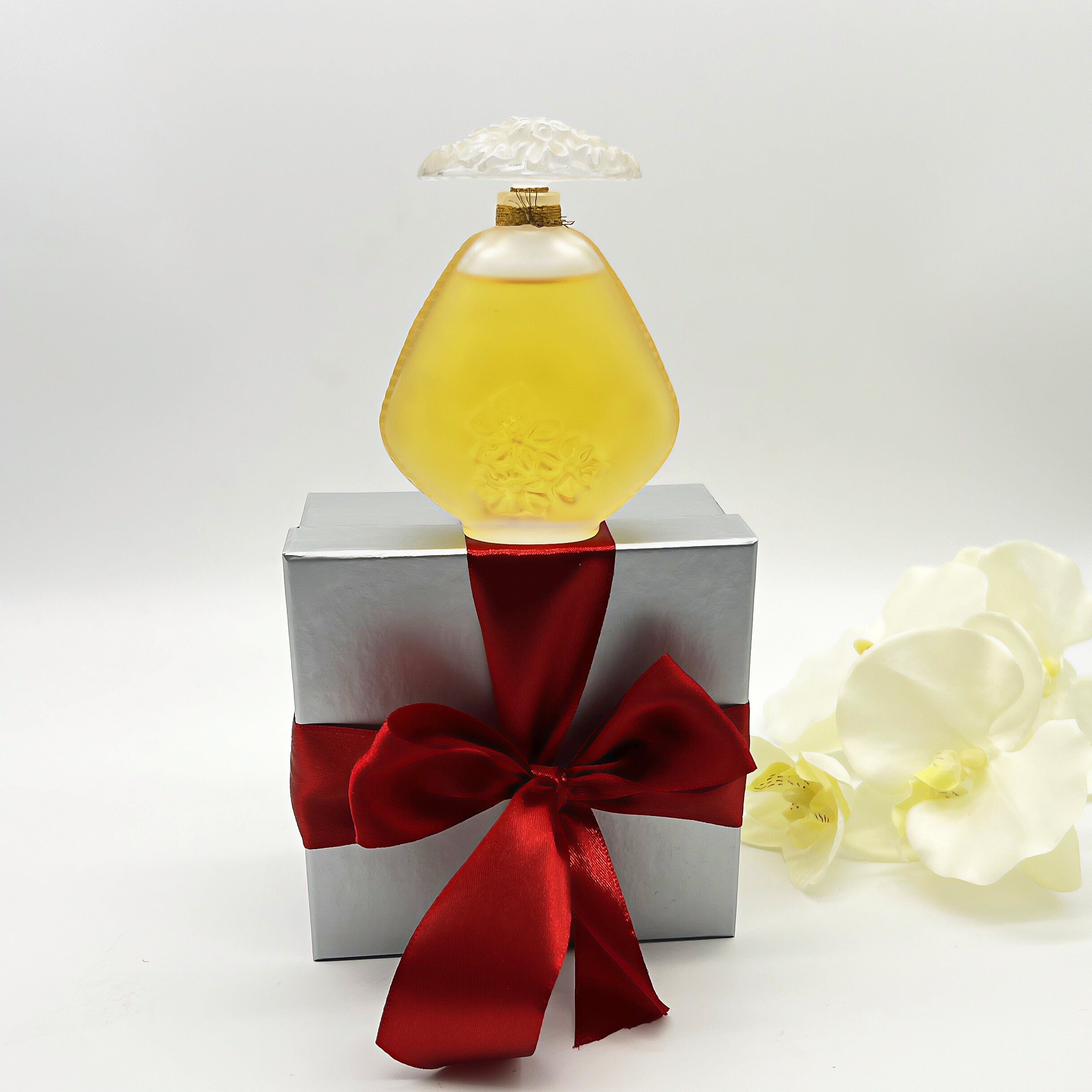 90年代ヴィンテージ ラリック クリスタル ジャスミン パルファム