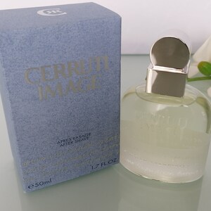 Vintage Image Cerruti ,After Shave  ,50 ml/1,7 fl.oz  Splash   Men&#39;s Fragrances 1990&#39;s
