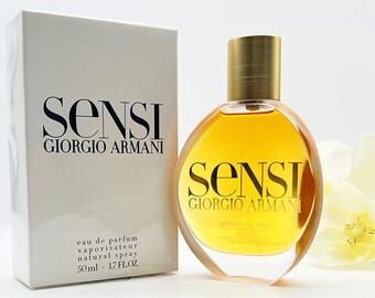 SENSI by Giorgio Armani Discontinued Vintage USED Bottle - Etsy