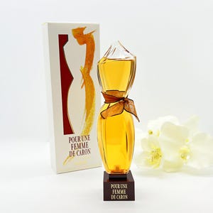 Caron Pour Une Femme , Eau de Parfum 75 ml Spray, Vintage  Women&#39;s Fragrance ,Retro Gift Idea for Her , French Perfume ,Original Box, Unused