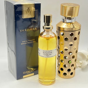 Perfume Shalimar, Eau de Toilette 93 ml/3,1 fl.oz ,Refillable Spray ,Sealed  ,Vintage  2000s ,Women&#39;s Fragrnce , France ,Paris, Gift Idea