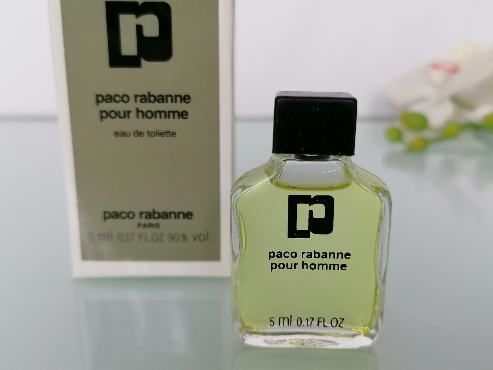 Vintage Pour Homme Paco Rabanne 1973 Eau De Toilette 5 Ml | Etsy