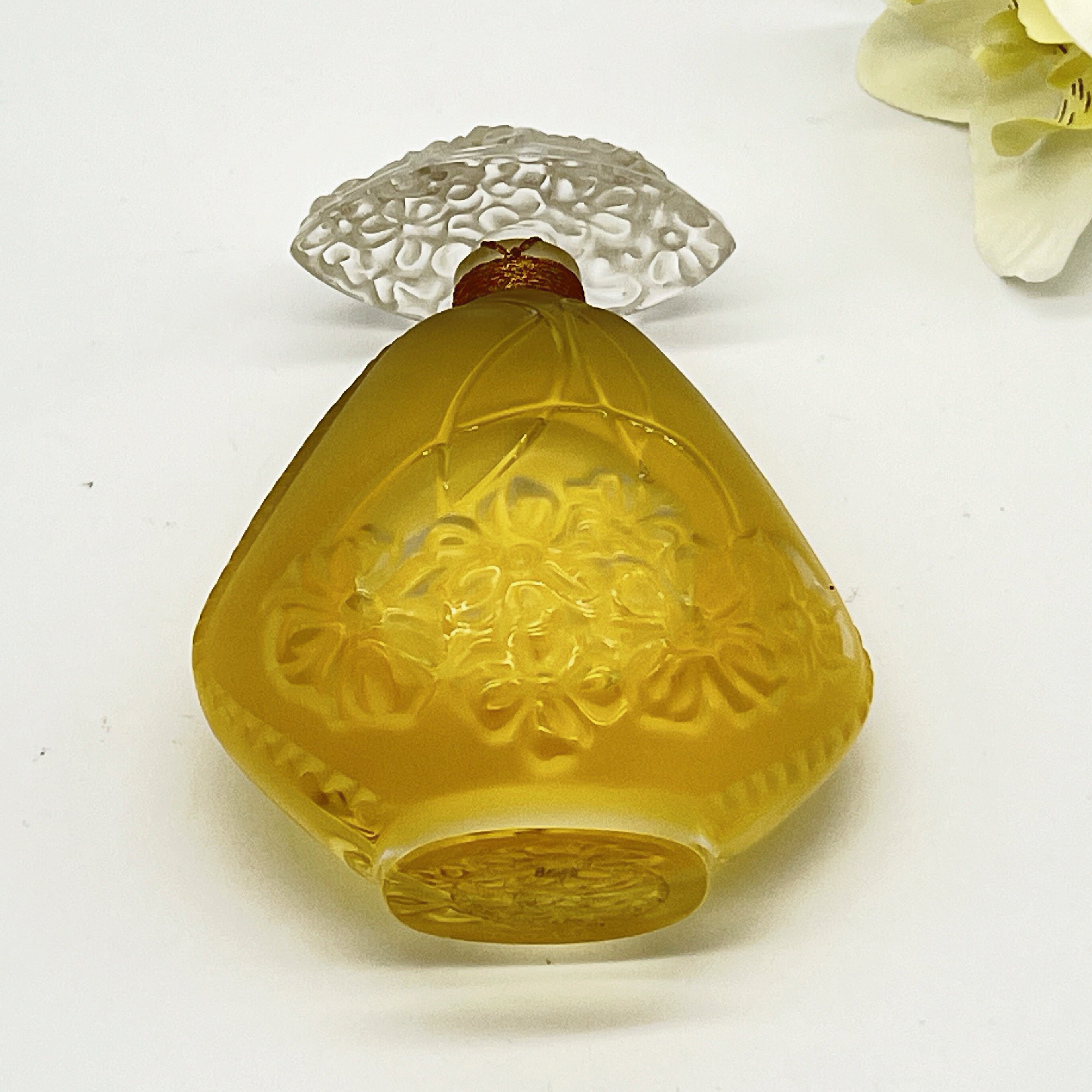 90年代ヴィンテージ ラリック クリスタル ジャスミン パルファム